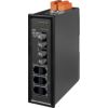 8-port Industrial Ethernet Layer 2 Managed Switch with 2-Fiber Port (Multi-mode, ST Connector)ICP DAS